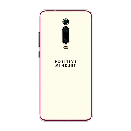 Силиконовый чехол на Xiaomi Redmi K20 Pro / Сяоми Редми К20 Про Позитивное мышление силиконовый чехол на xiaomi redmi 6 pro сяоми редми 6 про позитивное мышление