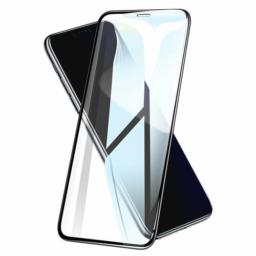 закаленное стекло df для iphone 14 pro max fullscreen fullglue черная рамка icolor 34 Закаленное HD стекло для iPhone 14 Pro Max
