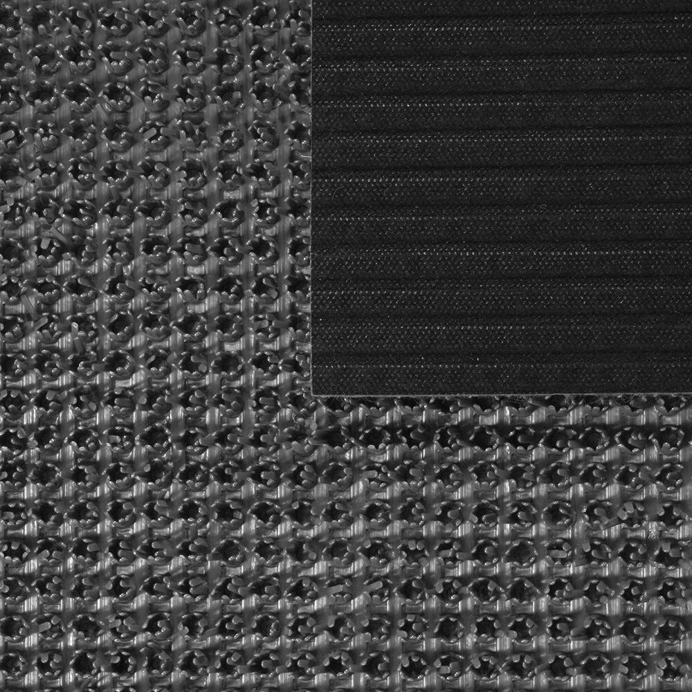 Коврик-дорожка 0,90*15 м травка на противоскользящей основе серый рул VORTEX/1 - фотография № 5