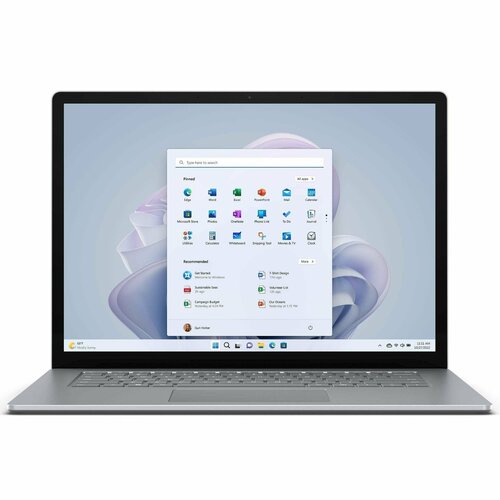 Ноутбук Microsoft Surface Laptop 5 15 i7 8256 ГБ Windows 11 Home Platinum 85990₽