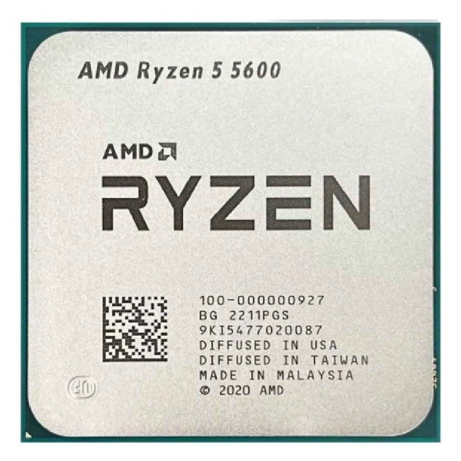 AMD Процессор AMD Ryzen 5 5600 AM4, 6 x 3500 МГц, BOX