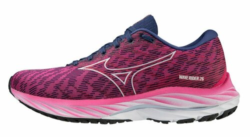 Кроссовки Mizuno, размер EUR 40, розовый, фуксия