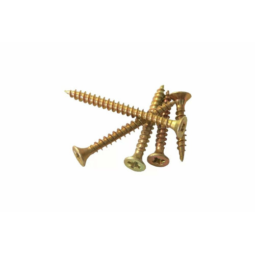 Шуруп Крепежная техника жёлтый цинк 3,5х35 800 шт 431325 БК