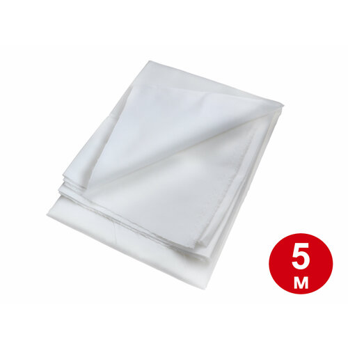 Ткань фильтровальная для молочной промышленности лавсан отварной 114 грм кв ширина 150 см 5 м пог Ручайка 1679₽