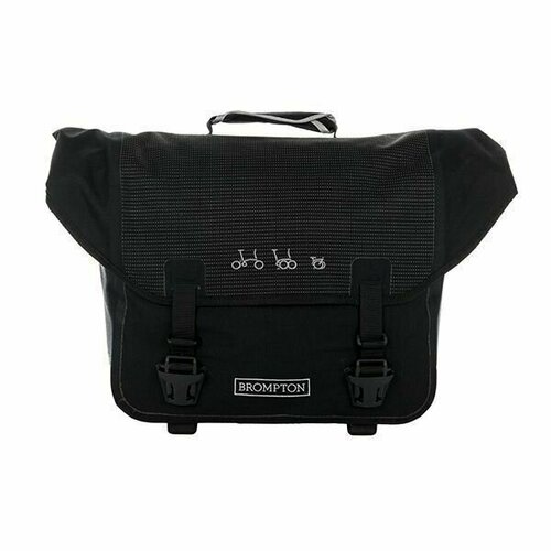 фото Сумка ortlieb o bag (black reflective) для велосипеда brompton нет бренда