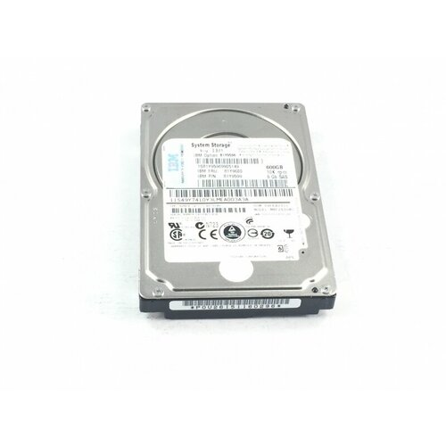 Жесткий диск IBM 81Y9596 600Gb SAS 25 HDD 2276000₽