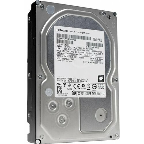 Жесткий диск Hitachi 0F14681 4Tb 7200 SATAIII 35 HDD 1866500₽