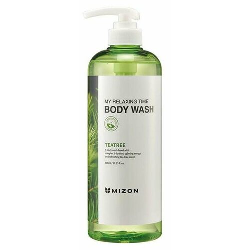 Гель для душа с эксрактом чайного дерева [Mizon] My Relaxing Time Body Wash Teatree гель для душа mizon my relaxing time teatree 800 мл