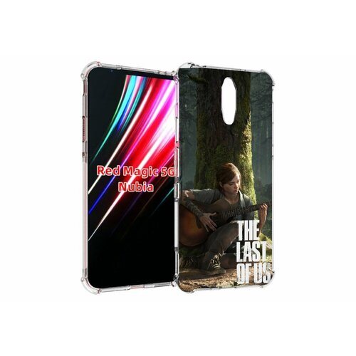 Чехол MyPads The Last of Us Part II для ZTE Nubia Red Magic 1 5G задняя-панель-накладка-бампер чехол mypads the last of us для zte nubia z40s pro задняя панель накладка бампер