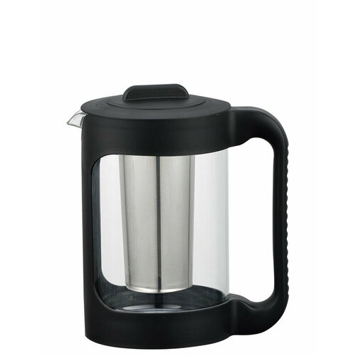 Чайник заварочный deco 1500мл из пластика и стекла ситечко из нержавеющей стали ax503-1500 1677₽