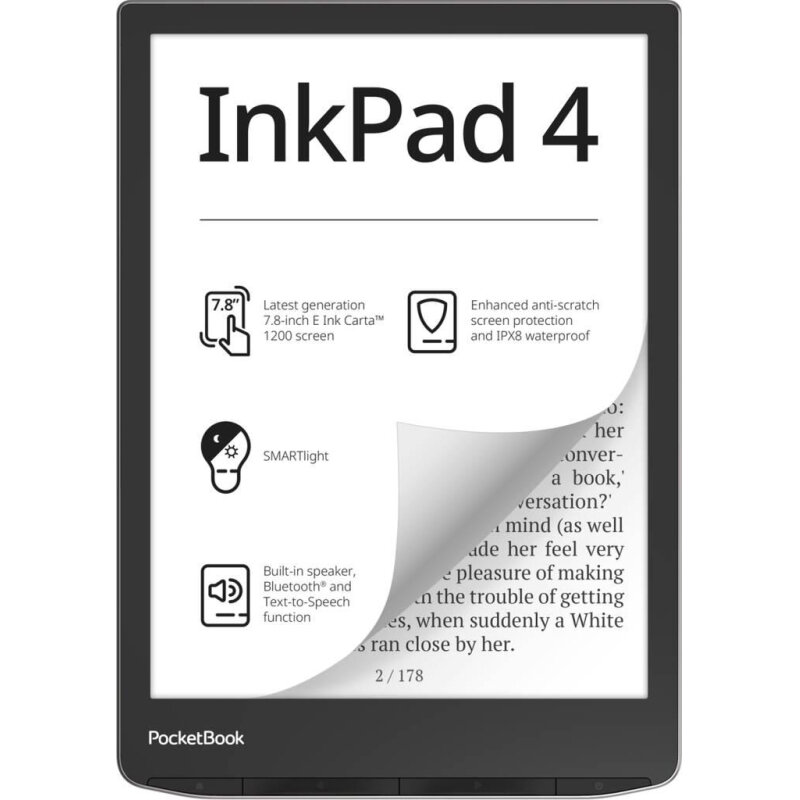 78" Электронная книга PocketBook InkPad 4