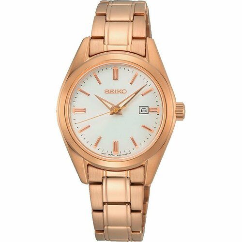 фото Наручные часы seiko cs dress, золотой, белый