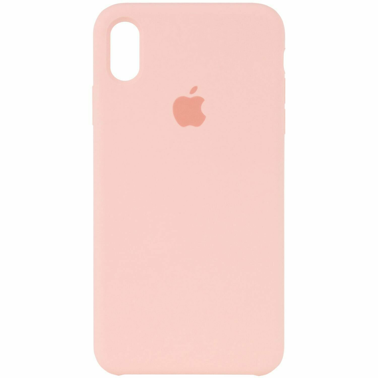 Чехол для Apple iPhone XS Max Silicone Case розовый