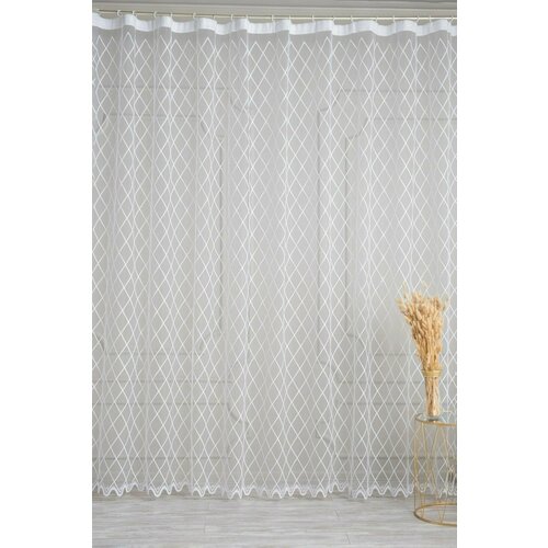 Тюль для спальни , детской , гостиной на шторной ленте