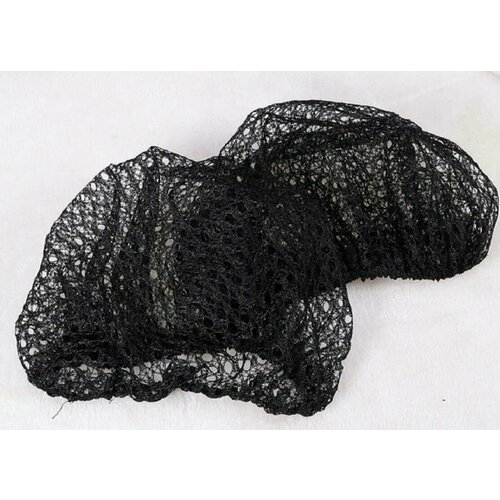 Объемная сеточка для волос черная набор 2 шт