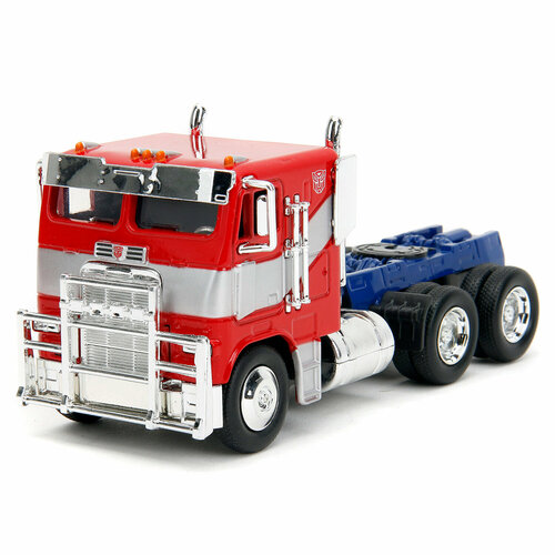 Модель Машинки Jada Toys Hollywood Rides 1:32 Tansformers Optimus Prime truck (T7) 34257 набор техники jada toys hollywood rides 32043 1 65 4 см черный