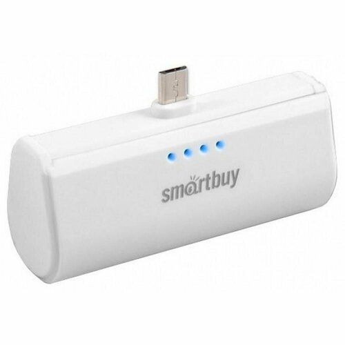 Аккумулятор внешний Power bank 2200 mAh MicroUSB белый 44900₽