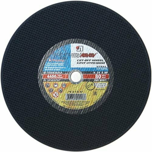 Круг отрезной по металлу Tsunami 355*3*25.4 A 24 S BF 80 L 7204689 - фото №5