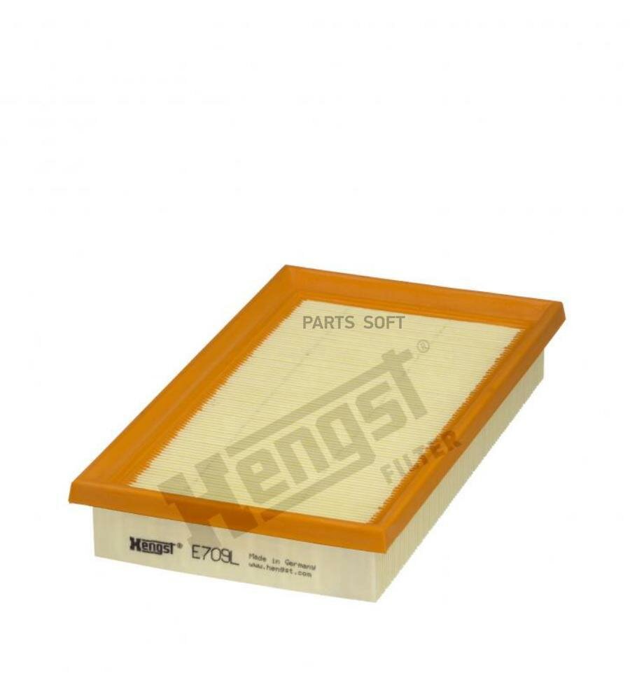 HENGST FILTER E709L Фильтр воздушныйKIA RIO 1.3/1.5L 2000=>
