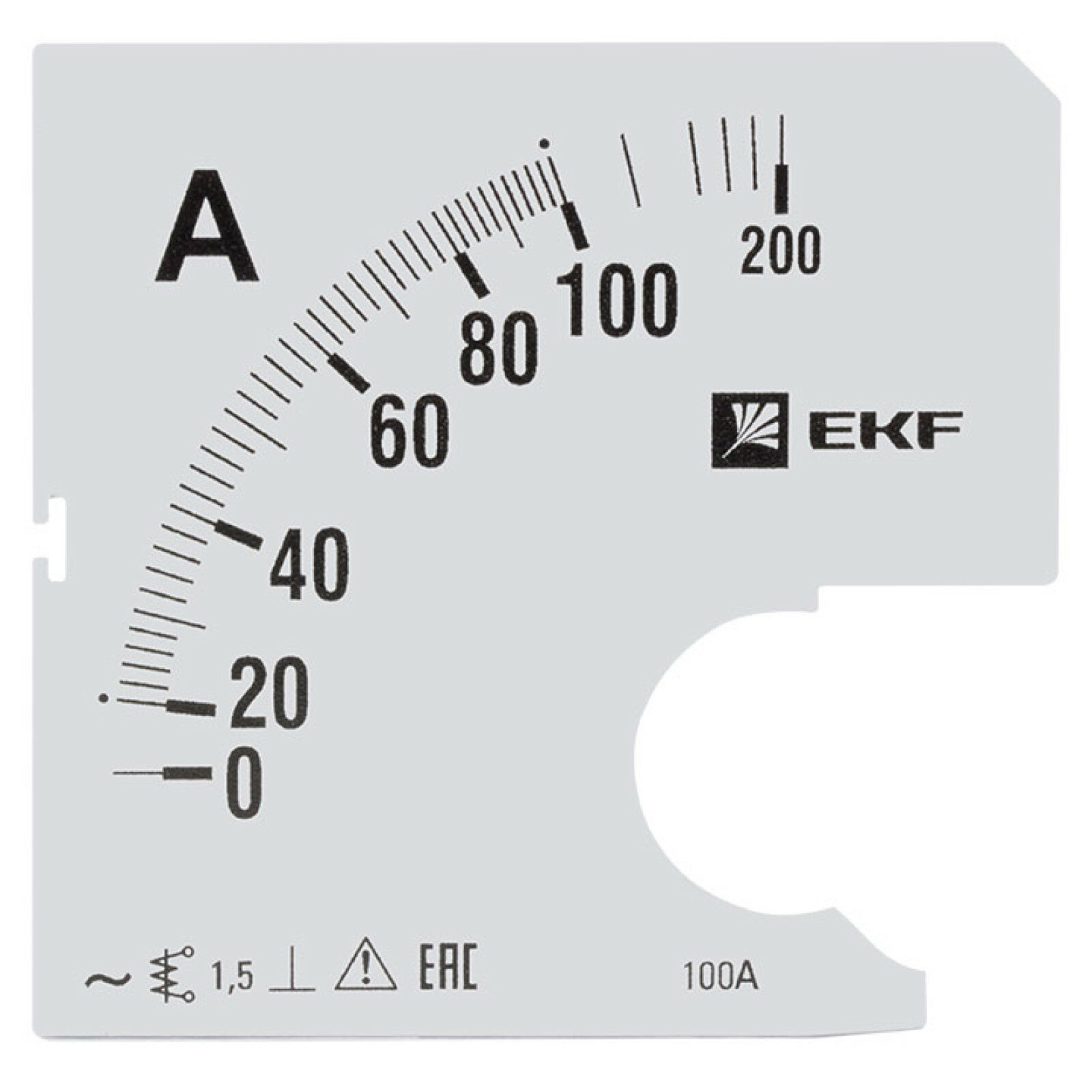 Шкала сменная для A961 100-5А-1,5 EKF PROxima