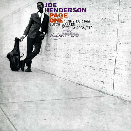 Виниловая пластинка Joe Henderson: Page One (remastered) (180g) (Limited Edition). 1 LP виниловая пластинка the jam the studio recordings remastered 180g limited edition