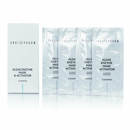 Ангиофарм Набор саше Энзимно-водорослевая маска с активатором 415 мл 1250₽