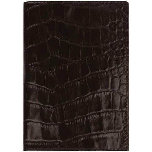 Обложка для паспорта Кожевенная Мануфактура, коричневый