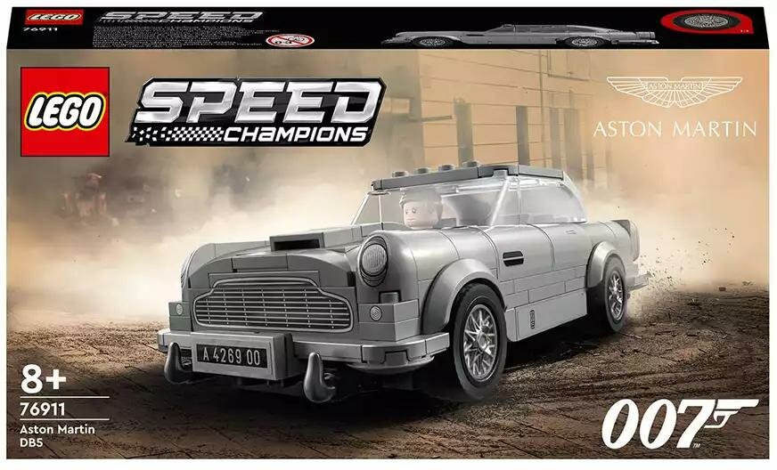 Конструктор 007 Aston Martin DB5 76911 298 дет. LEGO Speed Champions