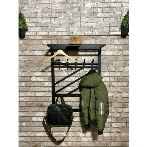 Вешалка с полкой 