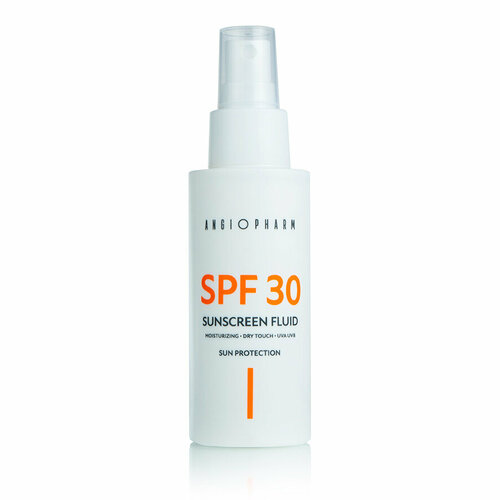 Ангиофарм Sunscreen Fluid SPF30 Солнцезащитный флюид СПФ30 100 мл 3890₽