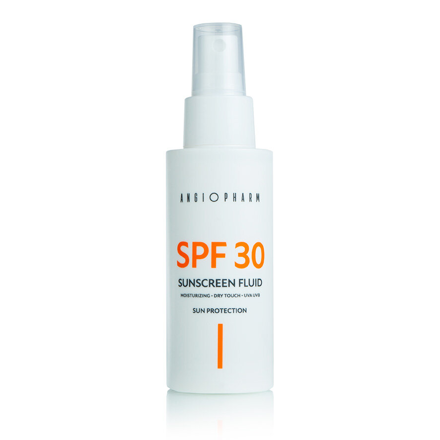 Ангиофарм Sunscreen Fluid SPF30 Солнцезащитный флюид СПФ30, 100 мл