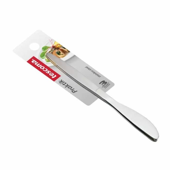 Нож столовый Tescoma PRAKTIK 2 шт, нержавеющая сталь, длина 21 см — фото 1