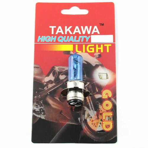 Лампа P15D-25-3 3 уса 12V 18W18W супер белая блистер TAKAWA mod A 522₽