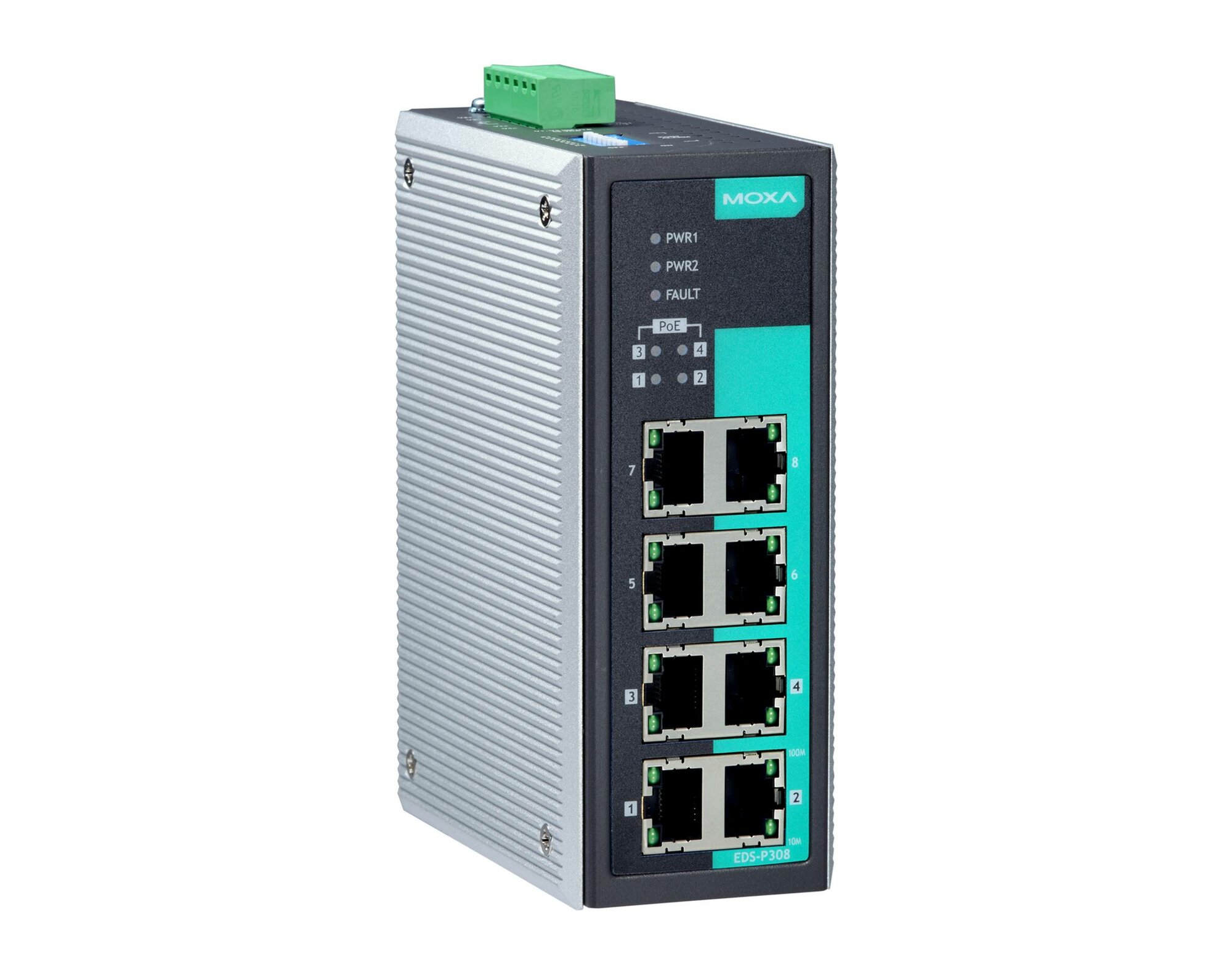 Коммутатор MOXA EDS-308 8х10/100BaseT(X) IP 30