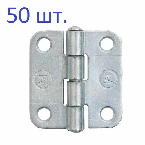 Петля накладная ПН5-40, 37*40мм, цинк, 50 шт.