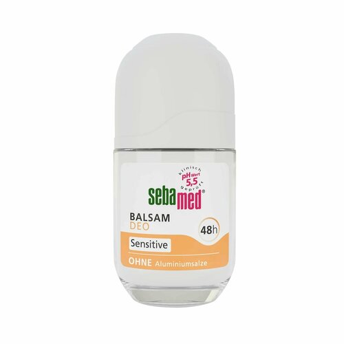 Sebamed Дезодорант шариковый бальзам для чувствительной кожи Себамед 48 часов защиты от запаха пота 50 мл 3500₽