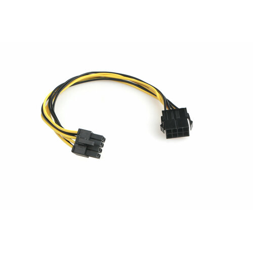Кабель-удлинитель питания PCIe Cablexpert CC-PSU-EPS-8, EPS 8 pin(M) / 8pin(F), медь, 30см