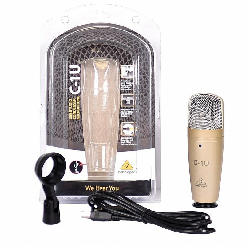 Студийный USB микрофон behringer C-1U