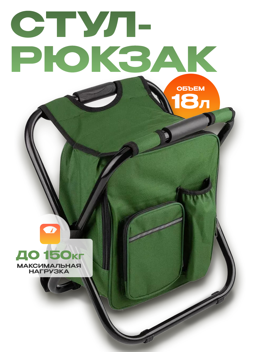 фото Рыболовный стул рюкзак