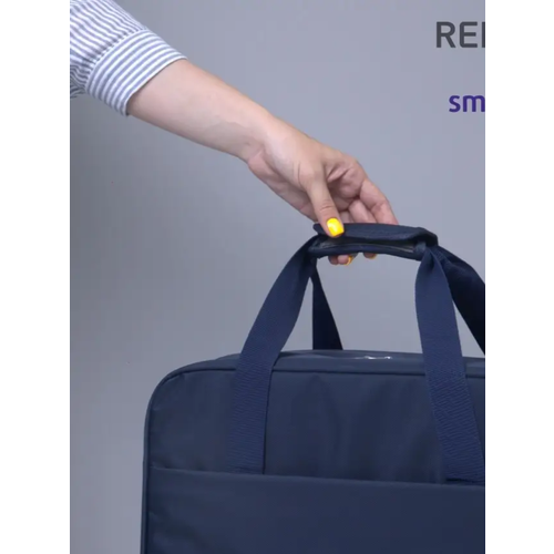 Сумка дорожная 30х30х34 см ручная кладь синий 2000₽