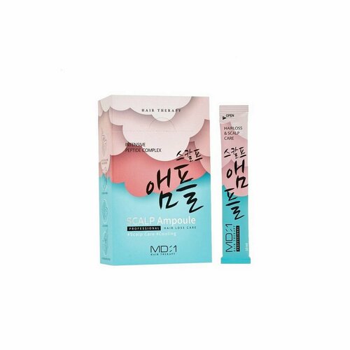Ампульная маска для кожи головы с интенсивным пептидным комплексом MD-1 Hair Therapy Intensive Peptide Complex Scalp Ampoule кол-во 1шт