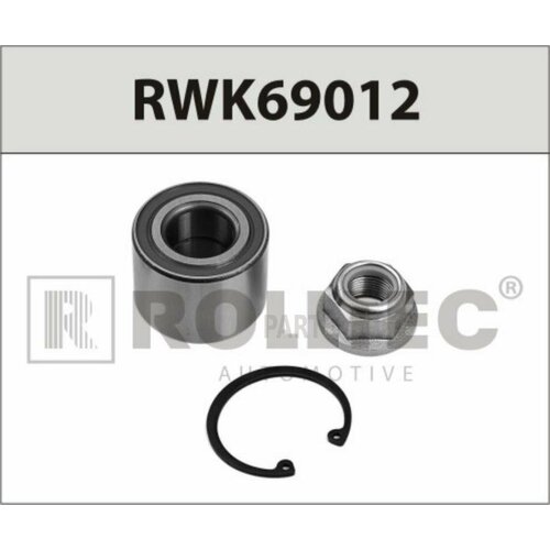 ROLLTEC RWK69012 Подшипник компл Renault Logan 04- Nissan Micra Note 03- Rear 1253₽