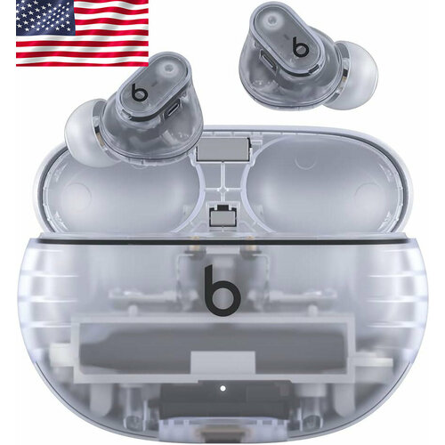 Беспроводные наушники Beats Studio Buds MQLK3LLA Transparent прозрачный USA 21690₽