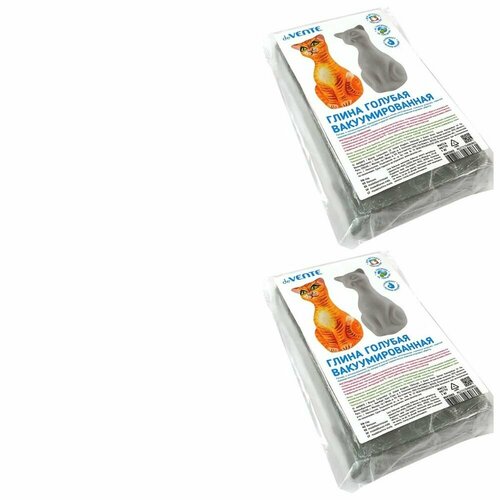 DeVENTE Глина для лепки голубая ваккумированная 1000 г 2 шт 654₽