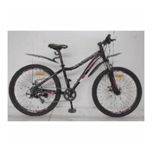Велосипед 26 Nameless S6100DW черныйрозовый 15 26320₽