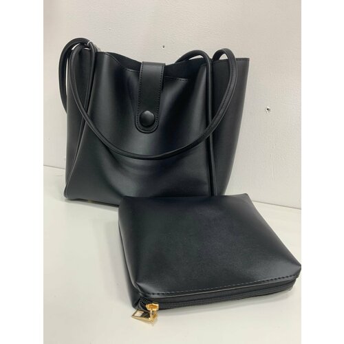 Сумка , фактура зернистая, черный