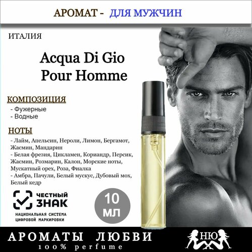 Мужская парфюмерная вода Giorgio Armani Acqua di Gio 10ml 935₽