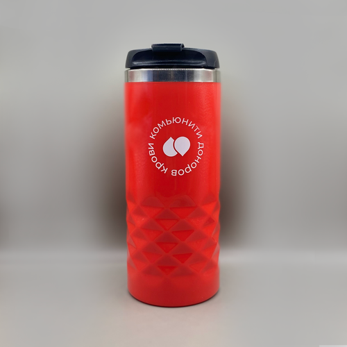 Термостакан сообщества доноров DonorSearch