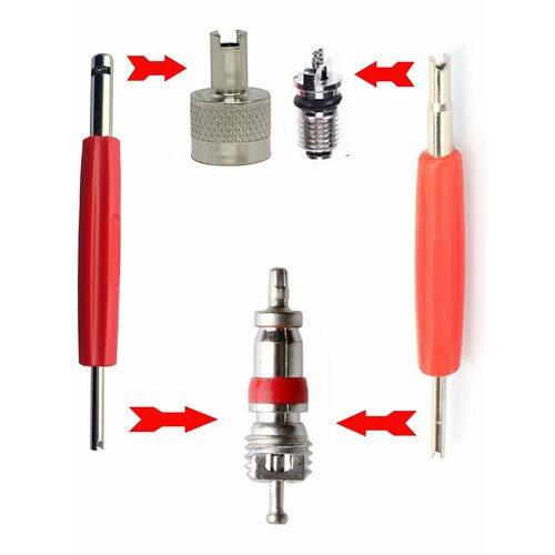Отвертка для установки и снятия ниппеля экстрактор для золотника 480₽