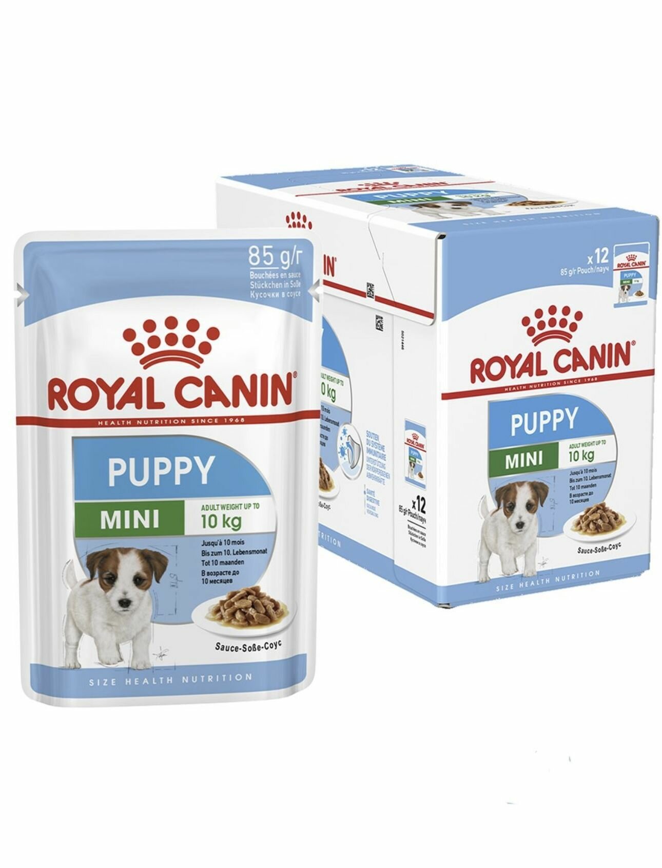 Royal Canin Mini Puppy (в соусе) 12х85г Влажный корм для щенков мелких размеров до 10 месяцев